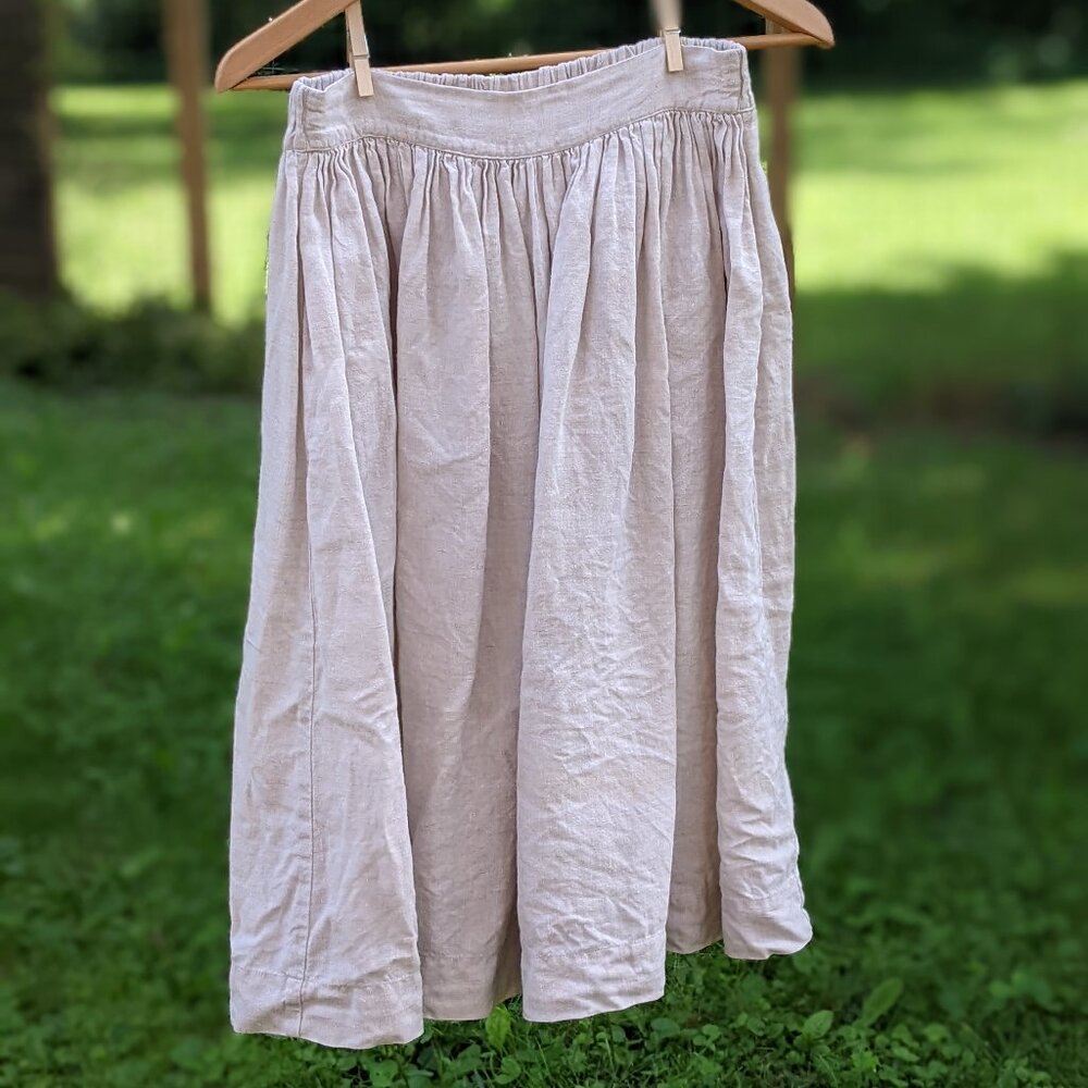 Not Perfect Linen 1950s City Midi